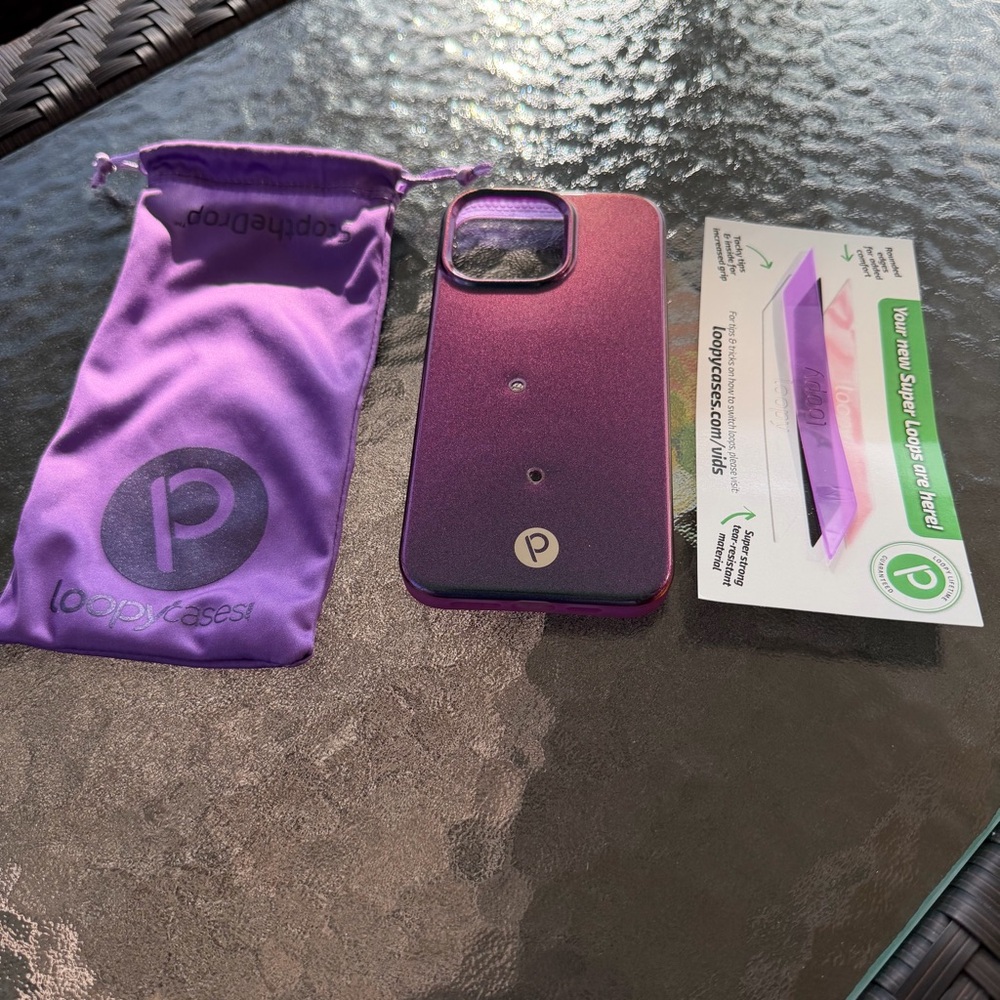 Loopy Case Supernova Purple for iPhone 15 Pro Max